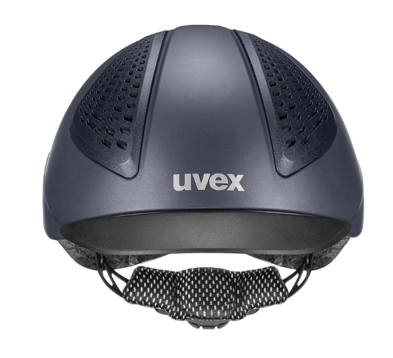 Uvex Exxential Riding Hat Blue Matt-1